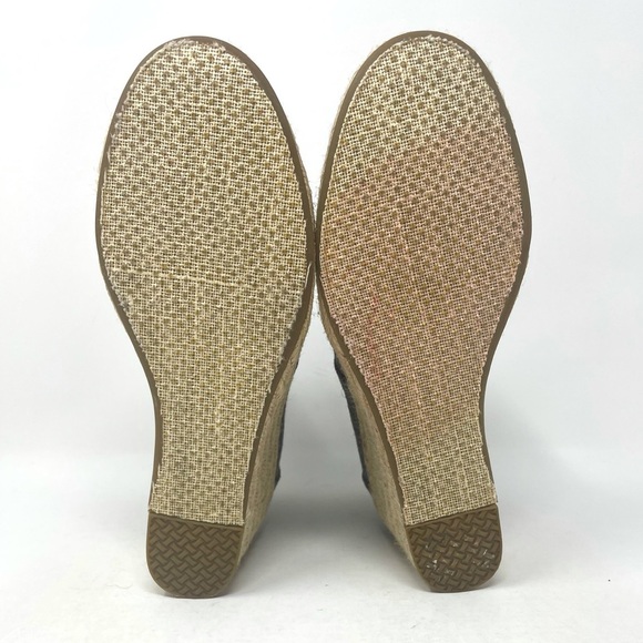 Toms Canvas Wedge Denim Grey Womens 9 - Picture 7 of 8